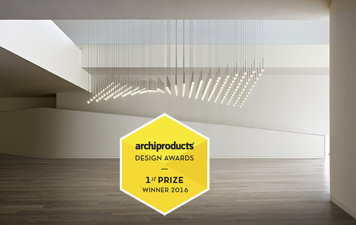 Vibia Algorithm Colgante ganadora Archiproducts Design Awards 16