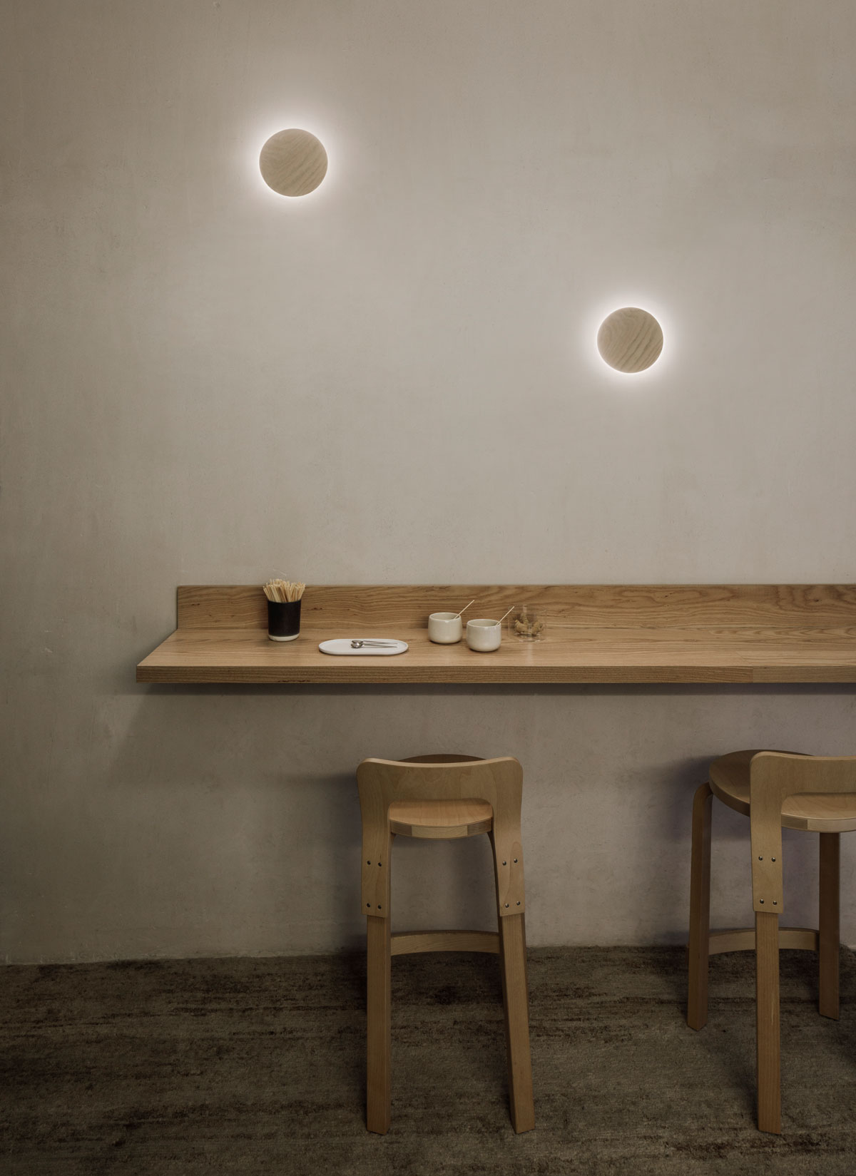 Vibia The Edit - A Natural Touch: The Dots Collection in Wood