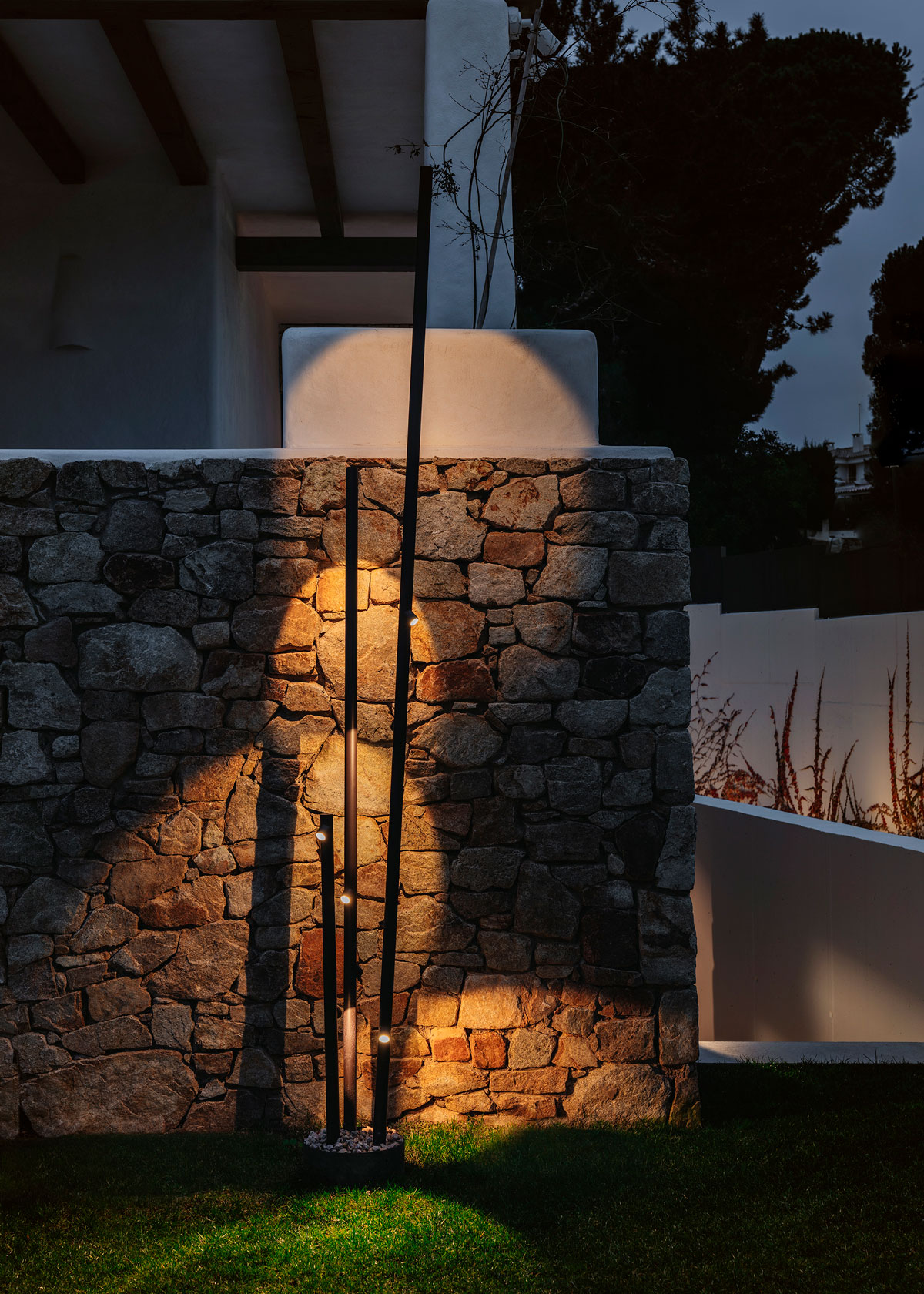 Vibia The Edit - Outdoor collection complements the organic architecture - Bamboo