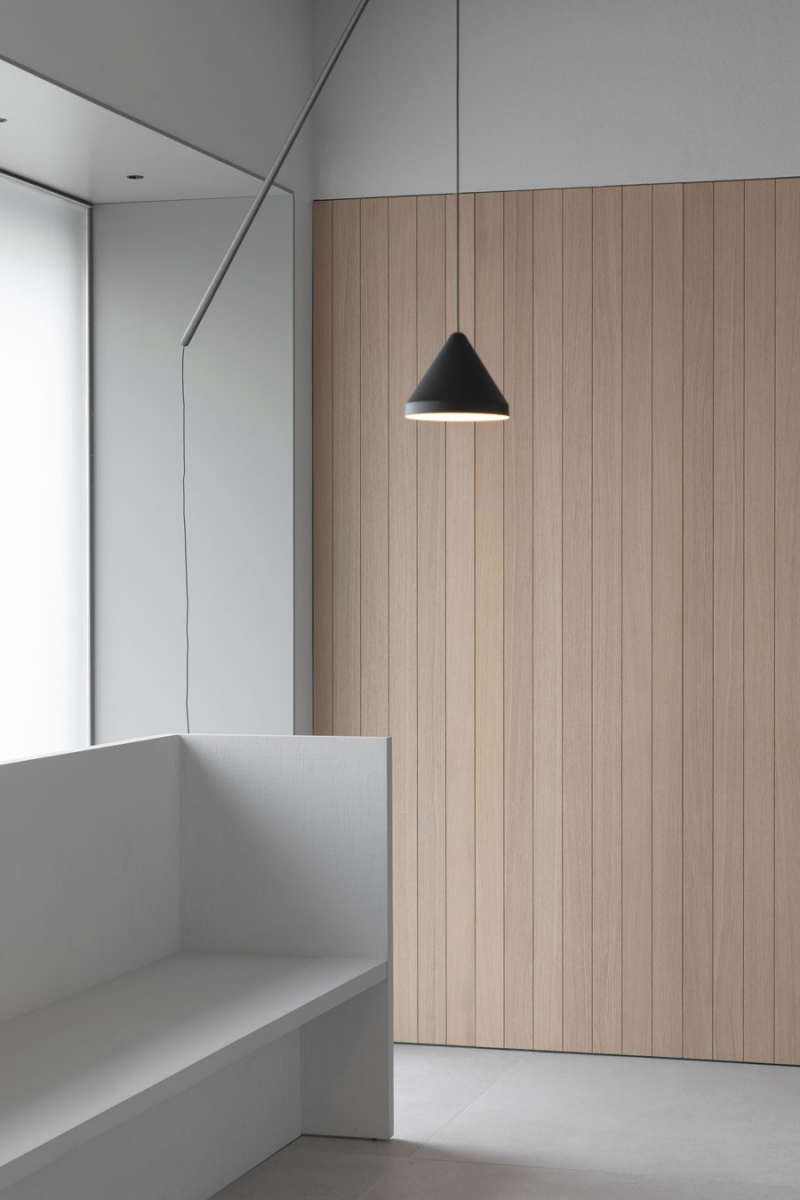 Vibia The Edit - North Floor Pendants illuminate dental clinic