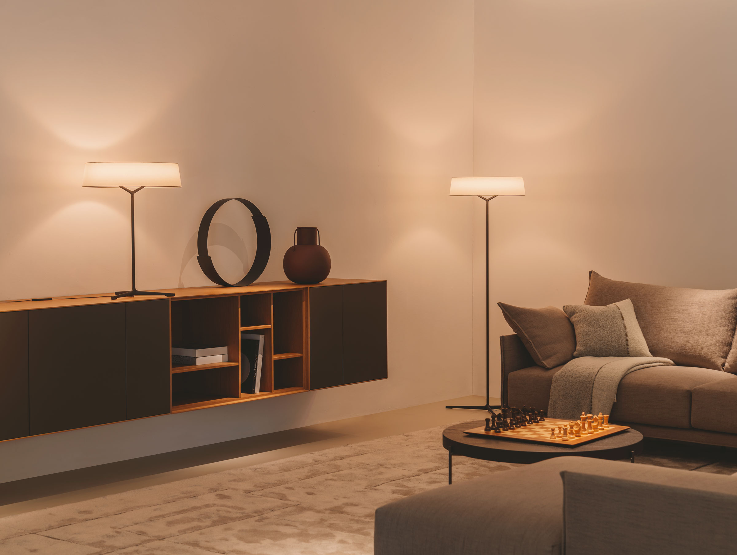 Vibia The Edit - Atmospheres designed for winter wellbeing - Dama